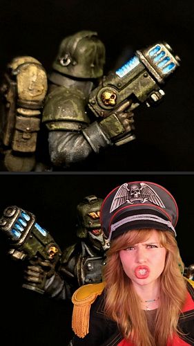 EASY WAY TO PAINT YOUR PLASMA GUN!! - Krieg Edition #warhammer #warhammer40000 #warhammercommunity #warhammer40k #warhammertu...
