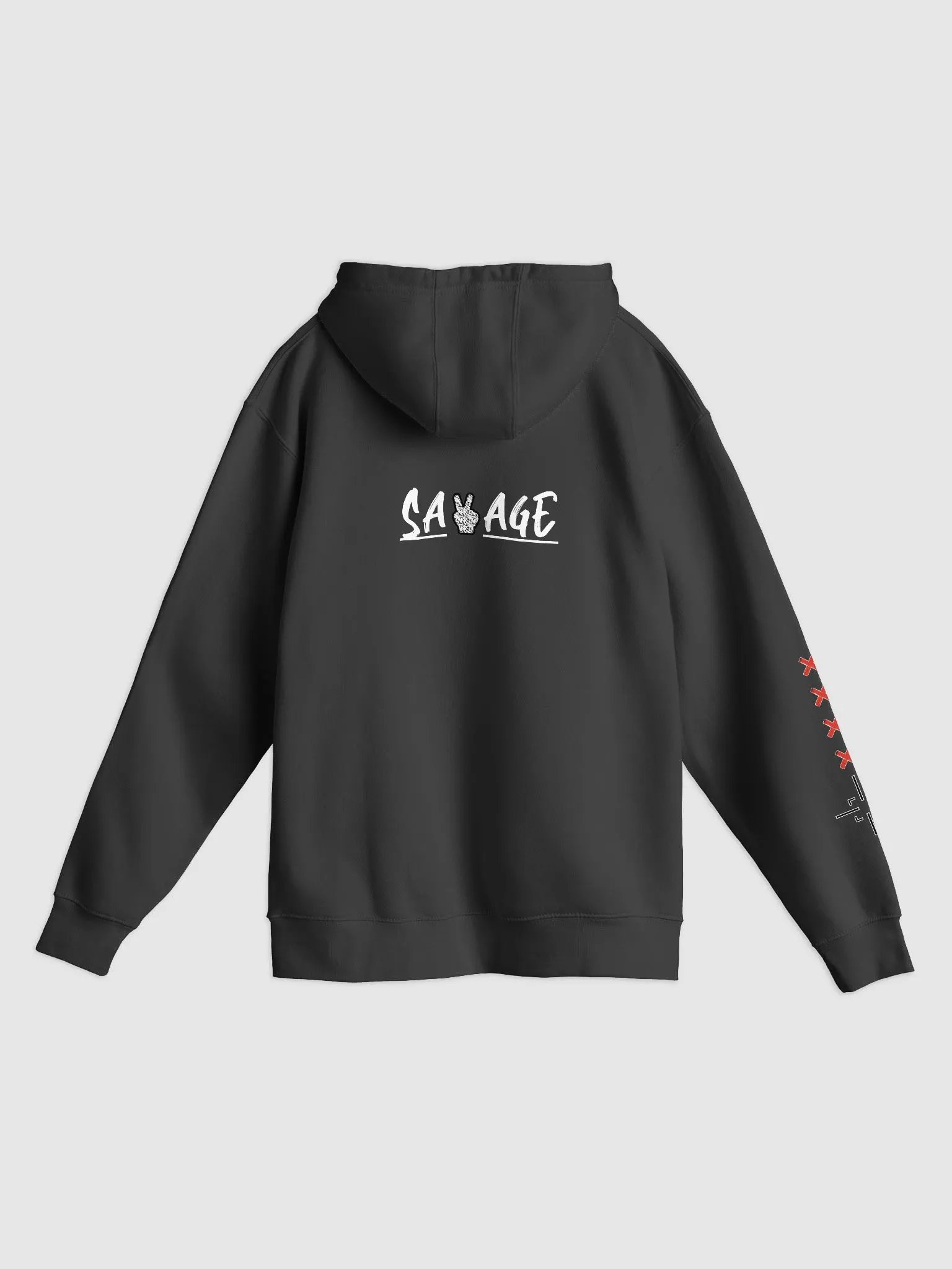 "SAVAGE" Slayer Hoodie (dark) product image (3)