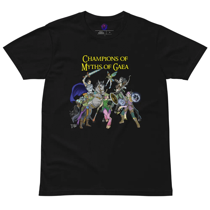 Champions of Myths of Gaea | Fantasy T-Shirt product image (2)
