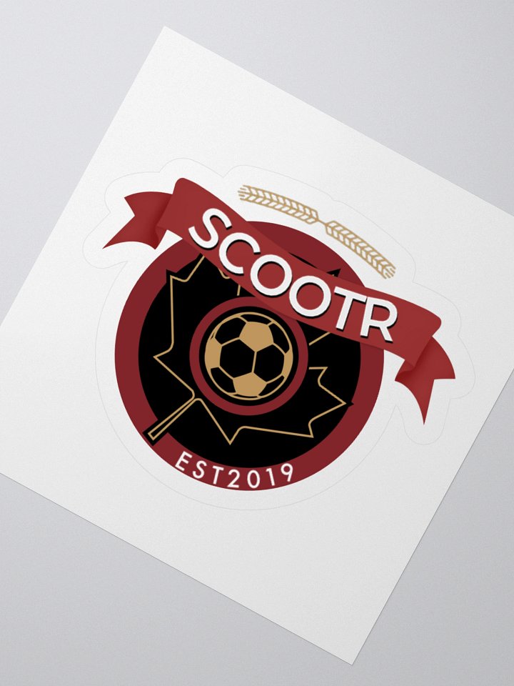 Retro Launch Logo Sticker product image (3)