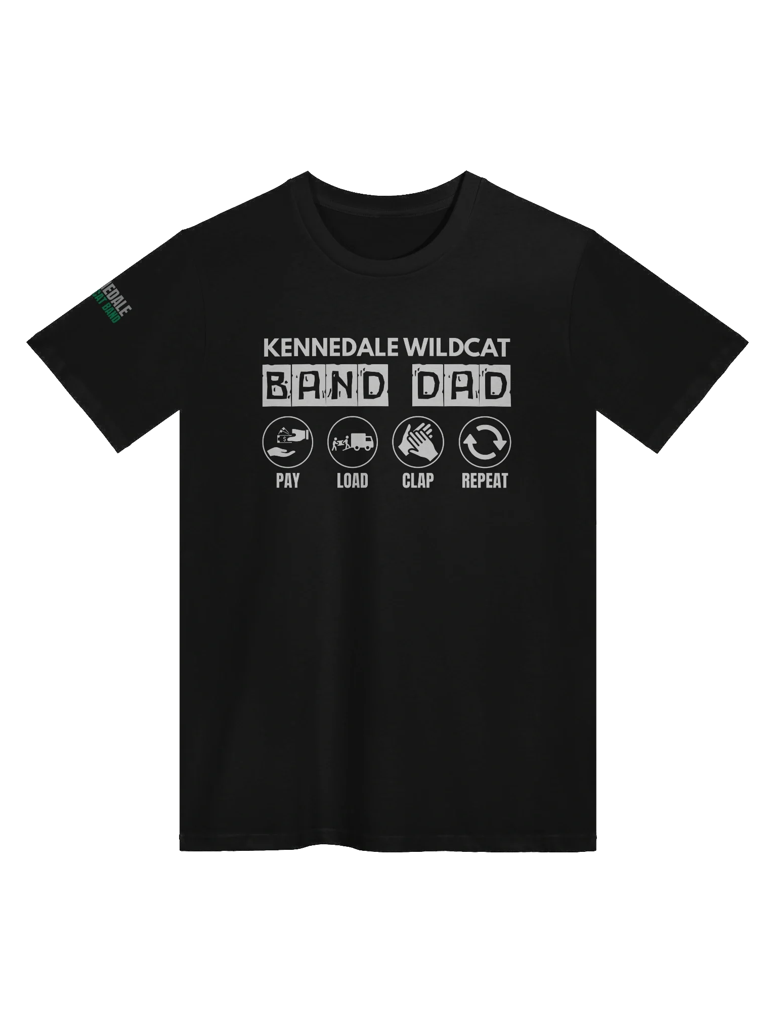 Wildcat Band Dad T-Shirt product image (1)