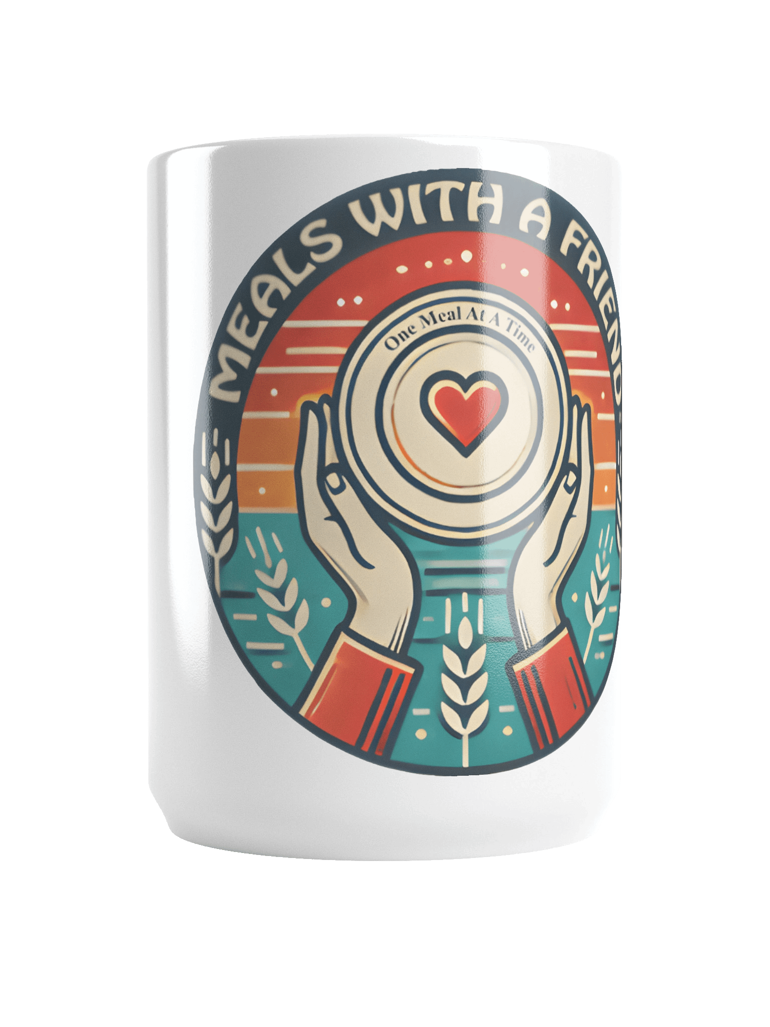 Meals with a Friend – Heart & Hands Mug product image (6)