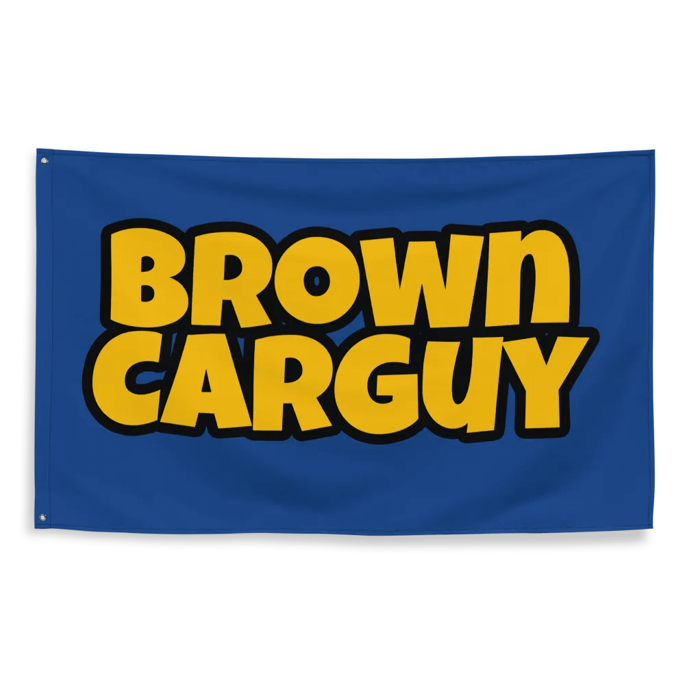 BrownCarGuy Flag product image (2)