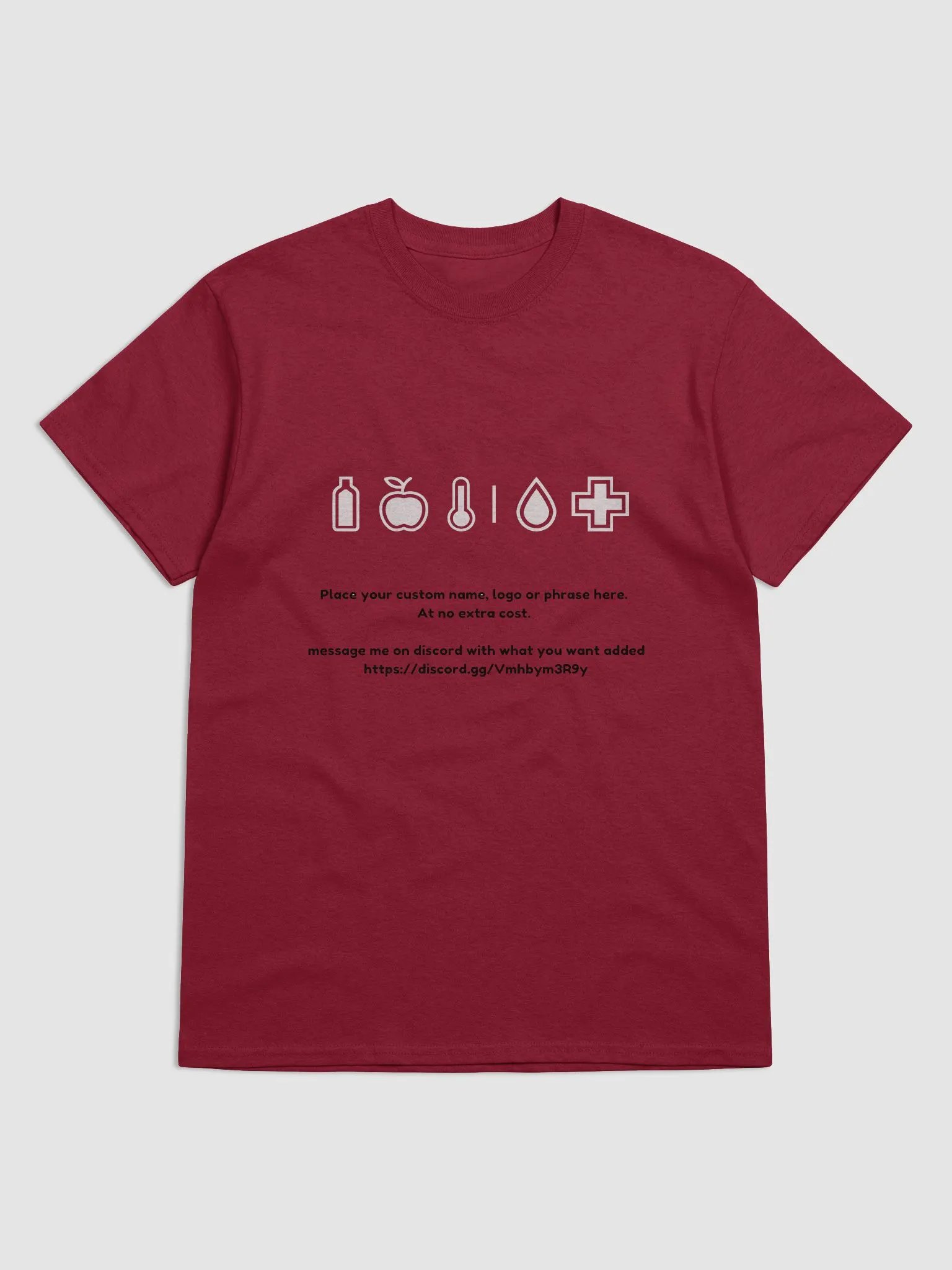 Custom Icon T Shirt ( DO NOT BUY THIS ONE) product image (4)
