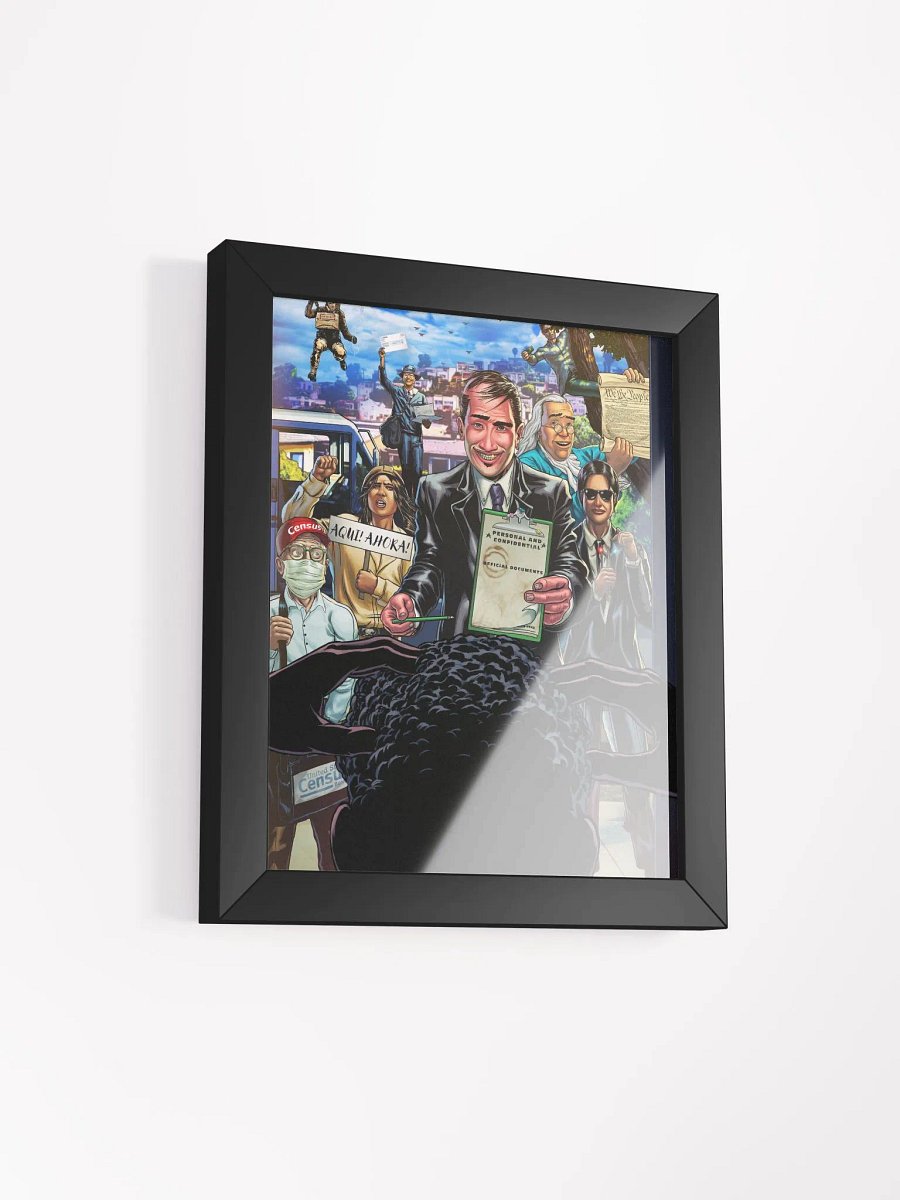 Interior Census Framed Print product image (2)