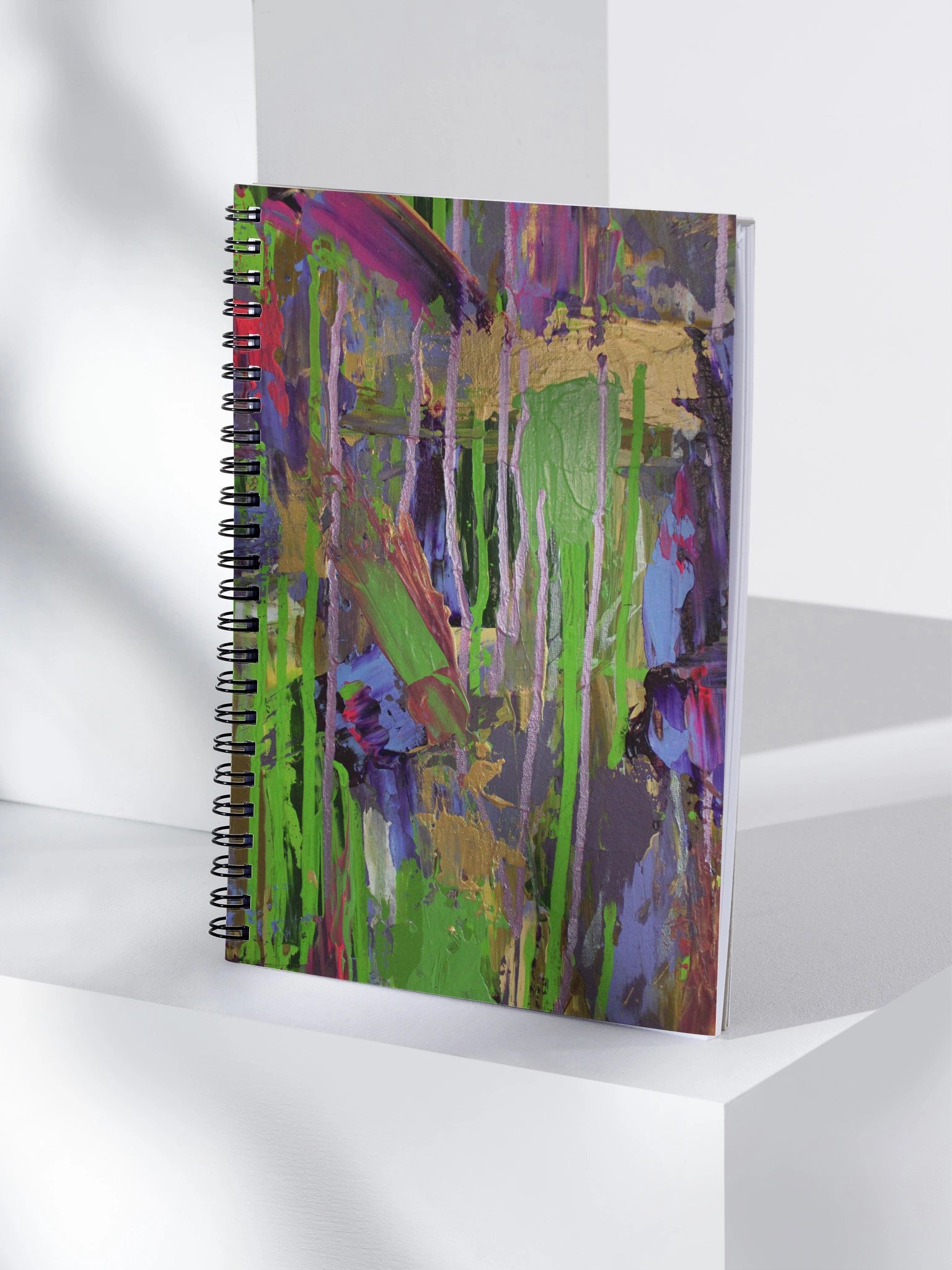 Brat Green Spiral Notebook product image (1)