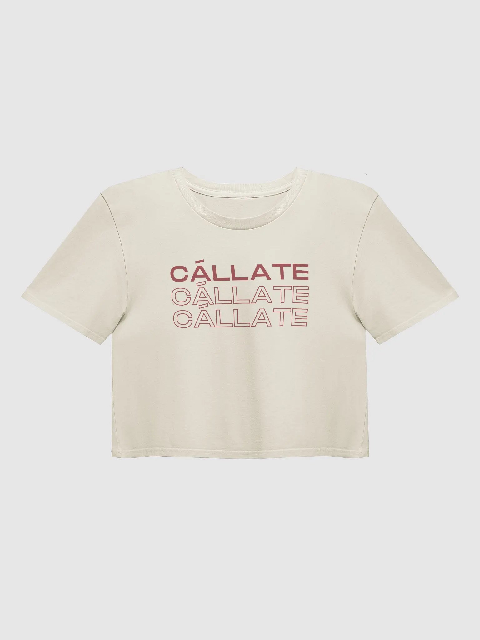 Cállate Crop Top product image (1)