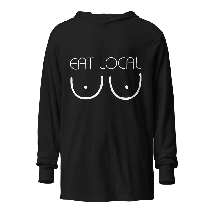 Funny Eat Local Breastfeeding Hoodie product image (1)