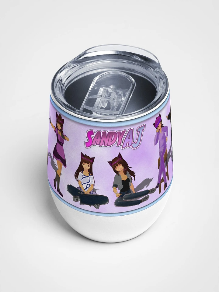 Catgirls Wine Tumbler by Allcolor product image (1)