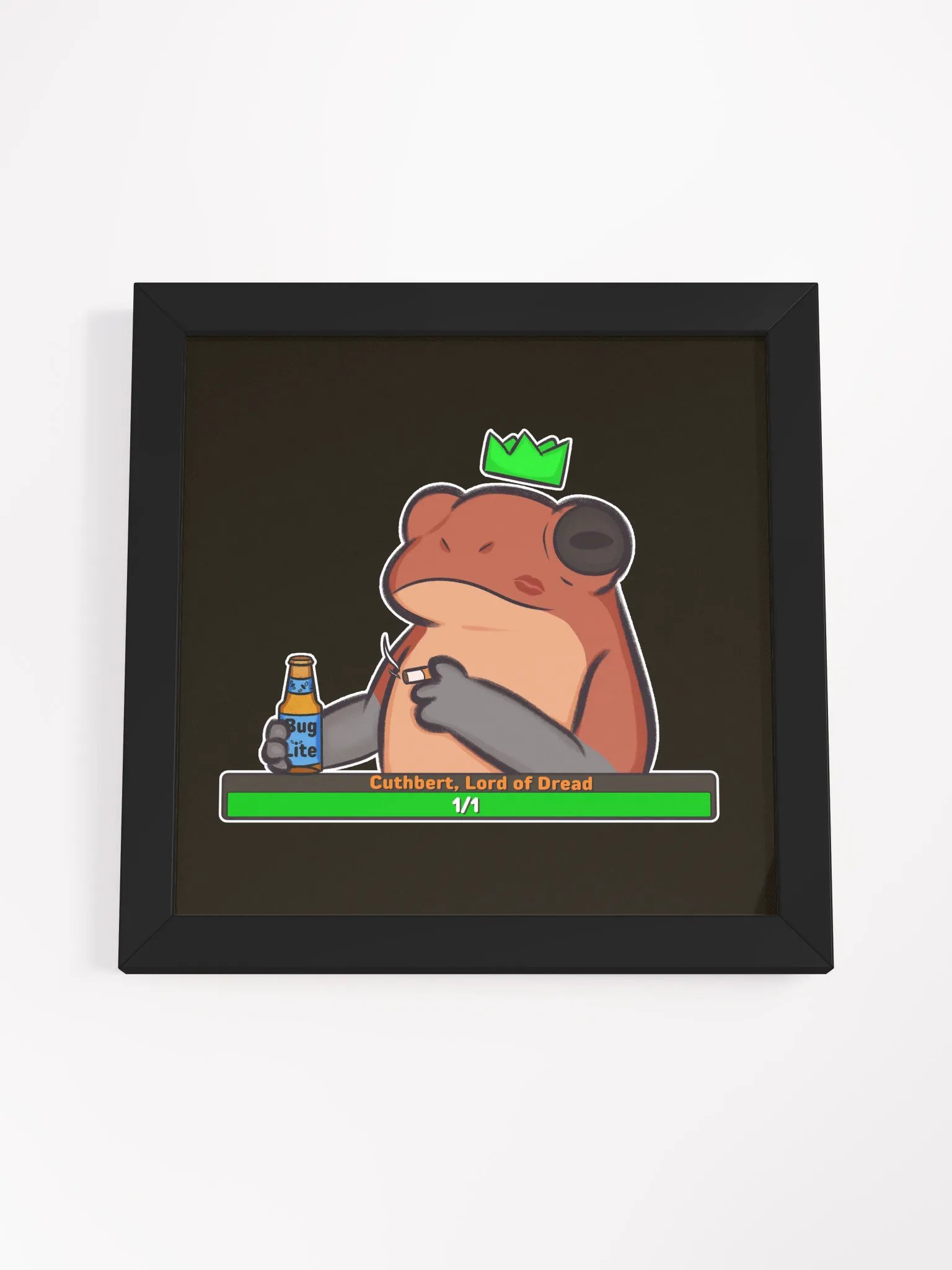 Cuthbert, Lord of Dread - Print with Frame product image (7)