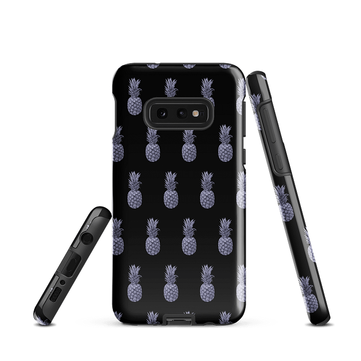 Monochrome Pineapple Samsung® Tough Case Black product image (3)