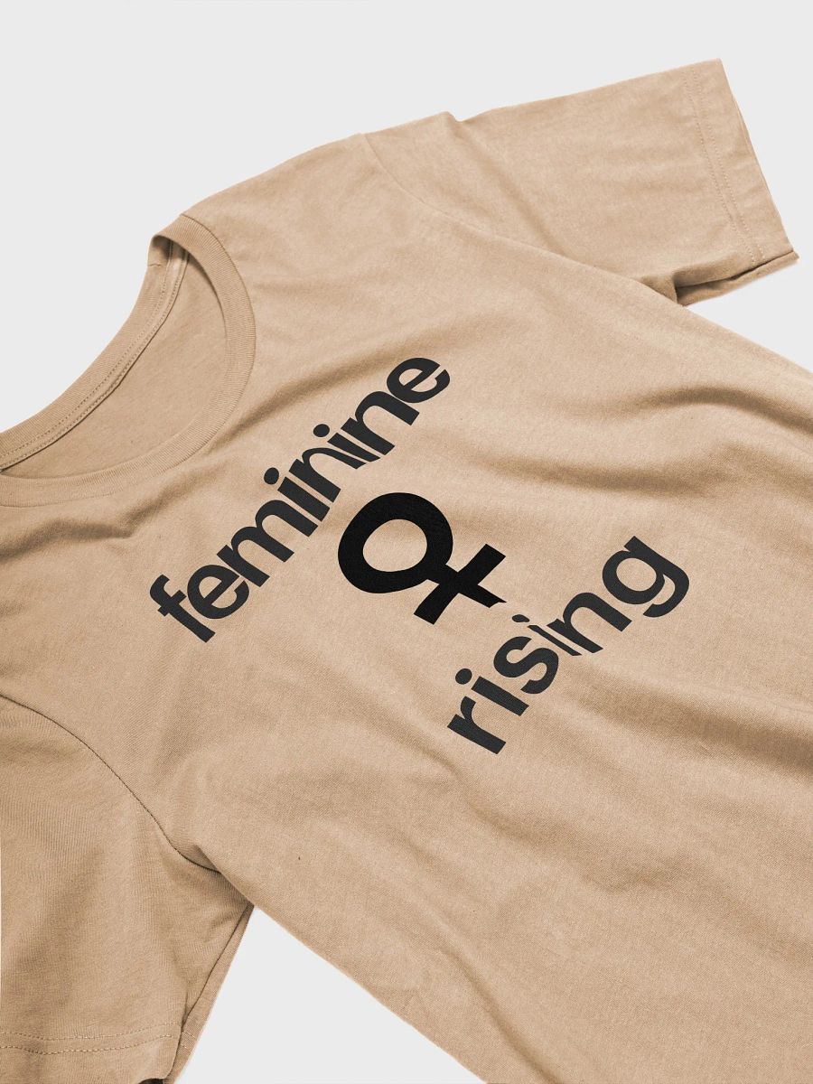 Feminine Rising Tee. (Black Font) product image (17)