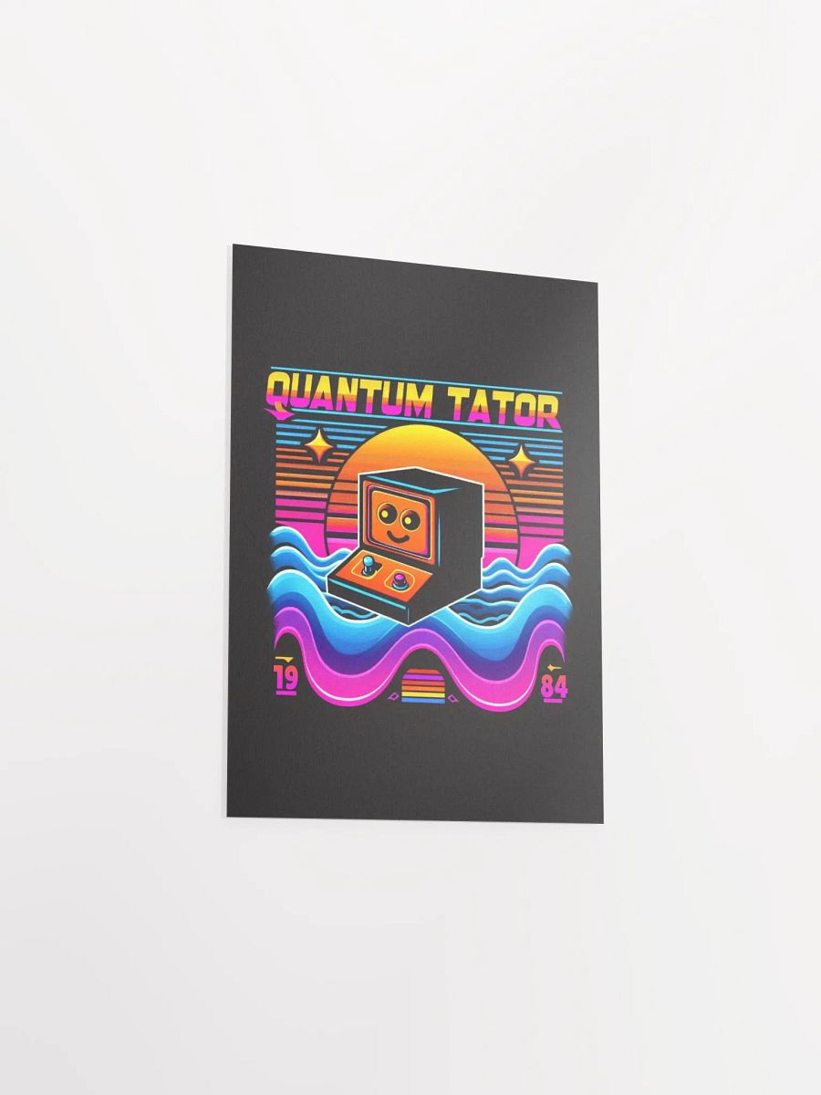 Retro-Futuristic Quantum Computer Poster product image (19)