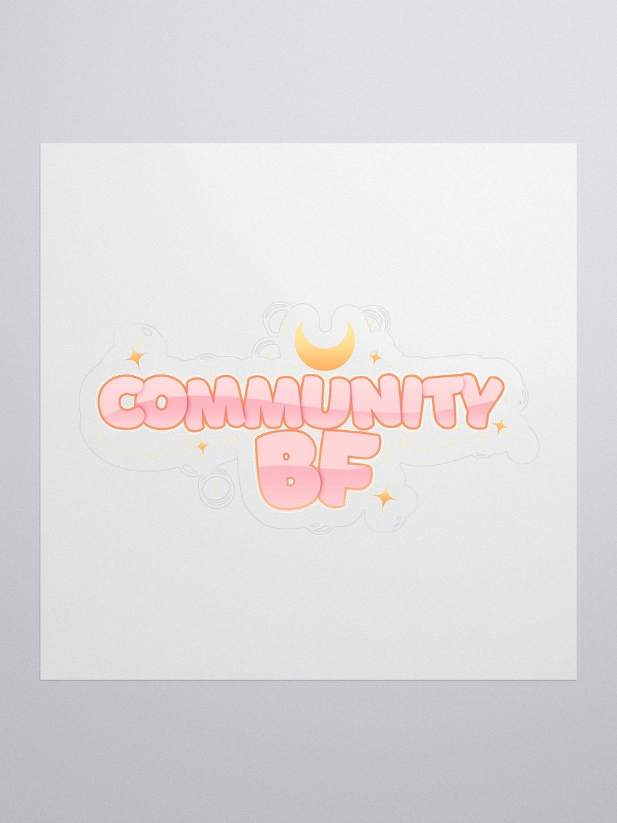 Community BF Sticker product image (1)