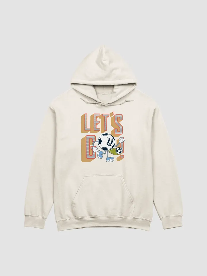 Lets Go Mascot Soccer Ball Hoodie product image (1)