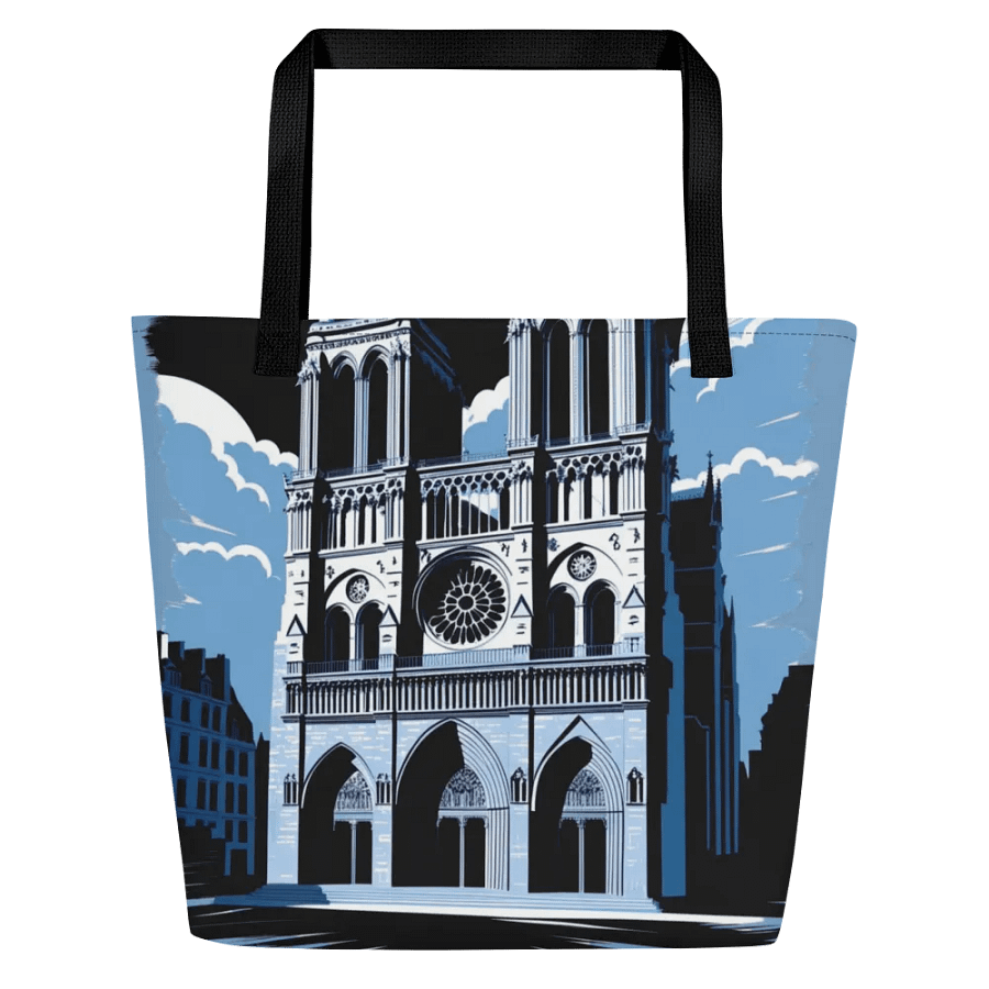 Notre Dam Large Tote Bag product image (1)