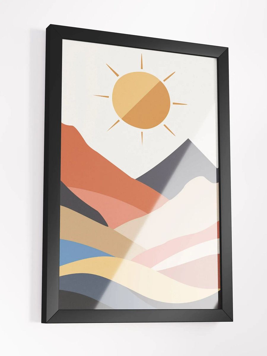 Luminous Horizon Framed Poster product image (13)