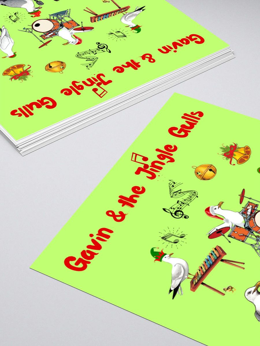 Gavin & the Jingle Gull Sticker product image (12)