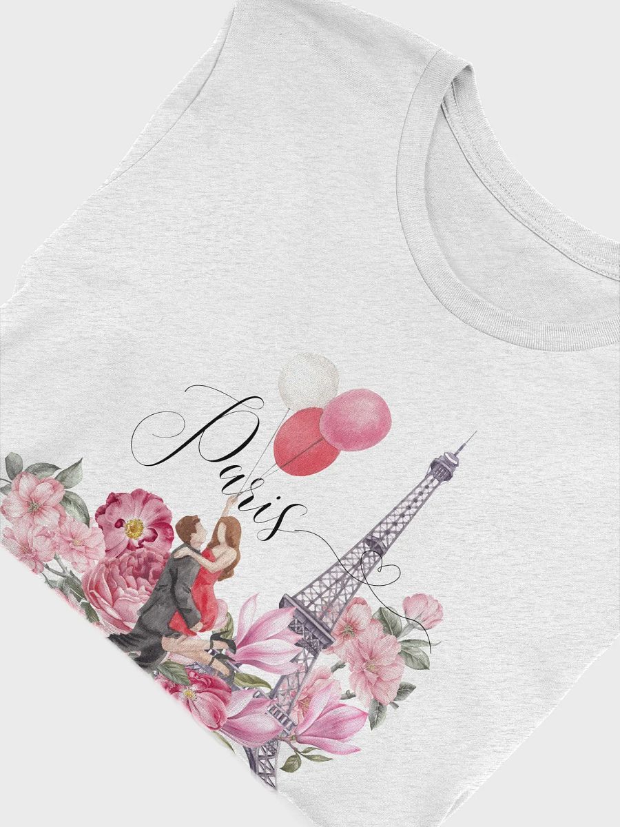 Eiffel Embrace Romantic T-Shirt product image (45)
