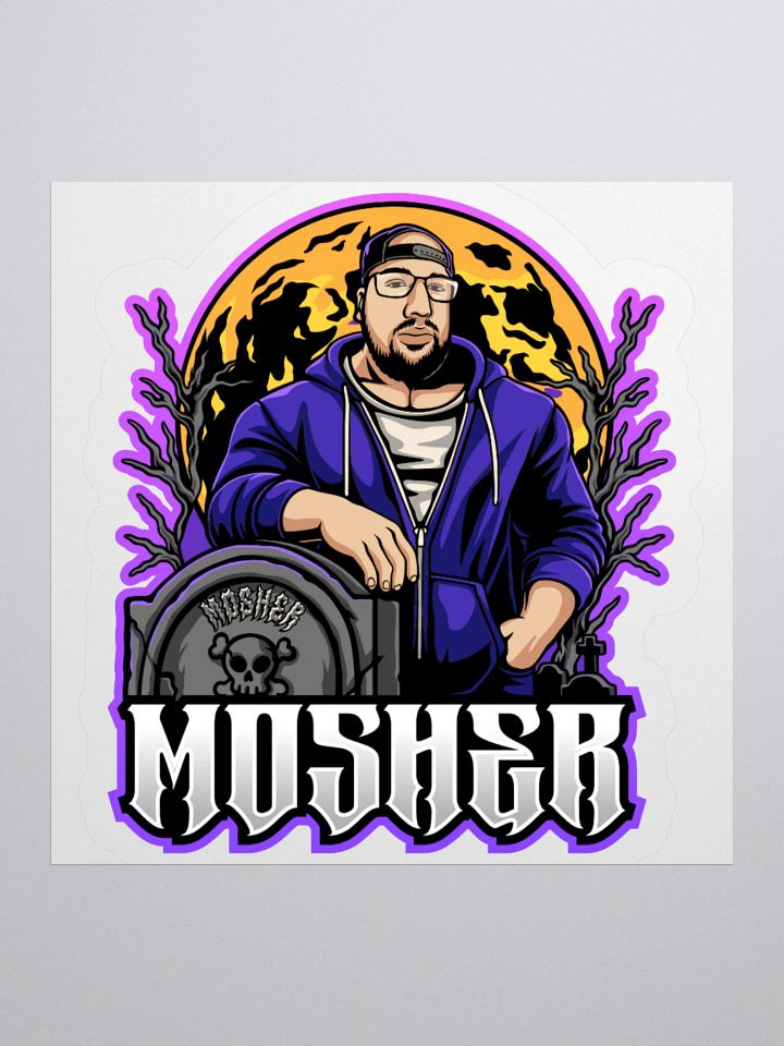 MOSHER GRAVE LOGO STICKER product image (1)