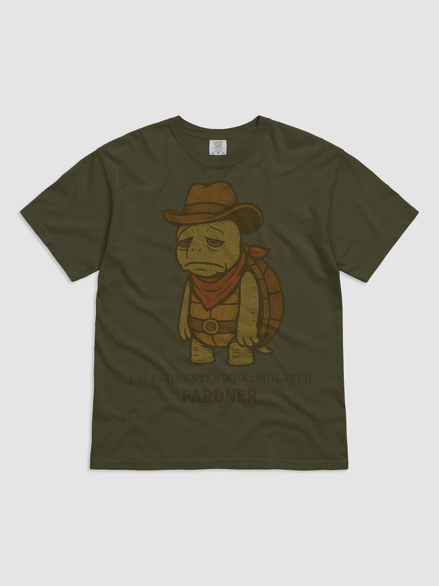 Tired Turtle Cowboy Tee product image (1)