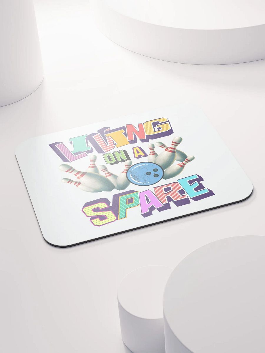Living On A Spare Strike in Style Mouse Pad product image (4)