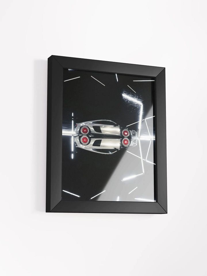 Reflective Speed: Framed Poster product image (2)