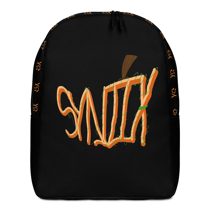 Halloween Pumpkin SynjiX Backpack (Black) product image (1)