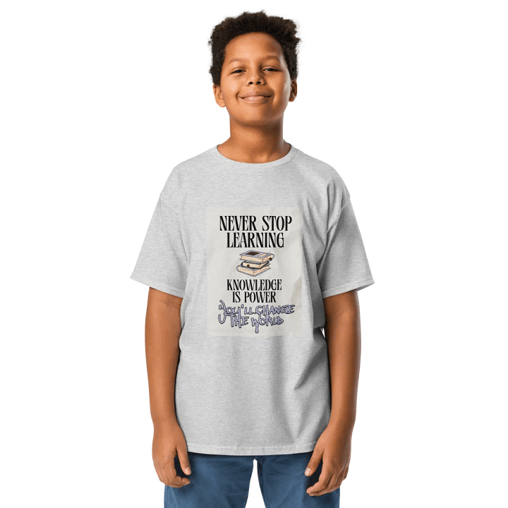 Never Stop Learning Kids' Tee product image (1)