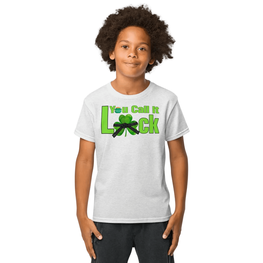 Kids: You call it luck. I call it preparation shirt product image (1)