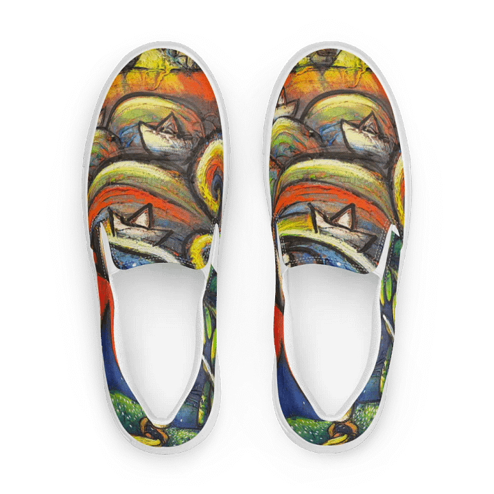 Rooster Rhapsody Slip-Ons product image (1)