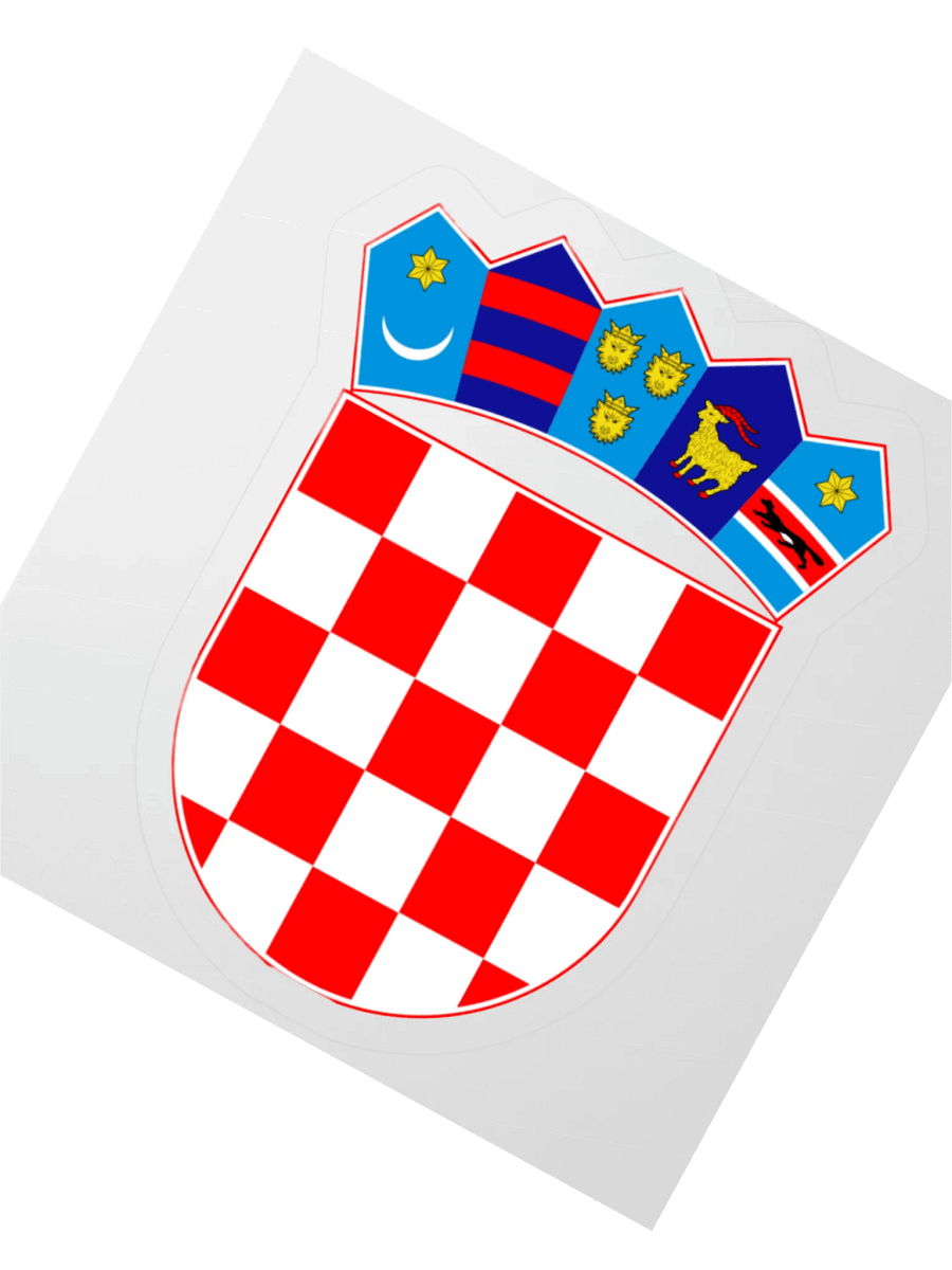 Royal Crest Kiss Cut Stickers product image (4)