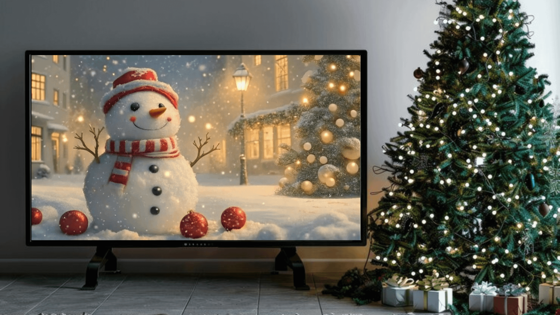 The Snowman’s Festive Wonderland Christmas in the Village - Frame TV V product image (5)