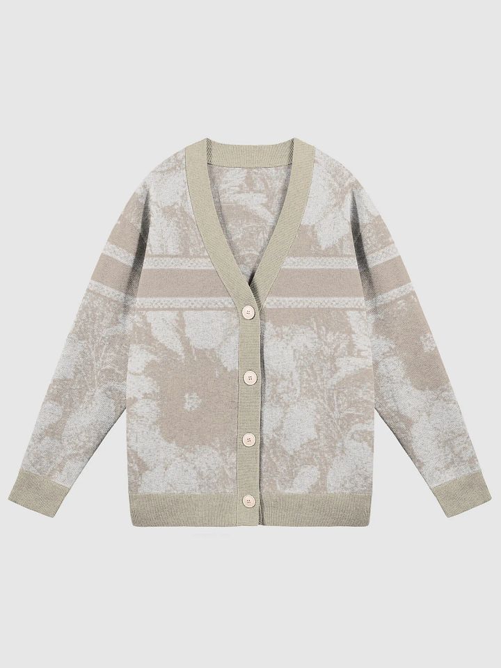 Floral Fusion III Knit Cardigan product image (1)