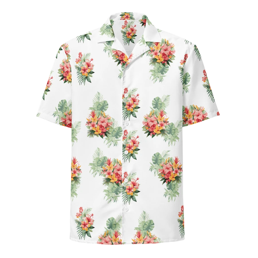 Hawaiian Style Shirt, Tropical Florals product image (1)