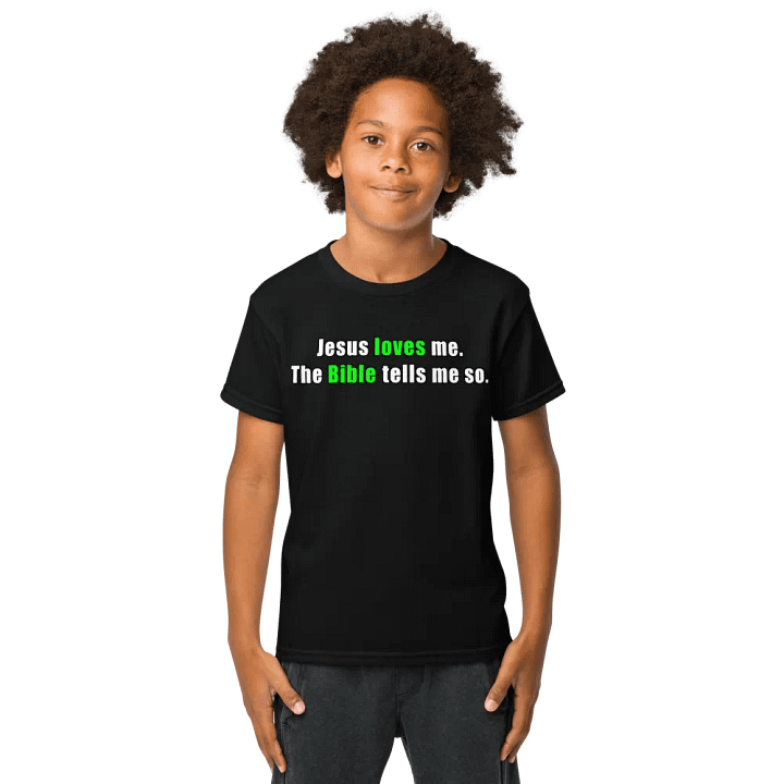 Jesus Loves Me Tee (Youth) product image (9)