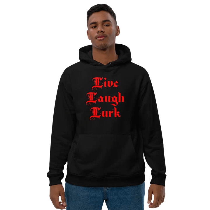 Live Laugh Lurk || Echo Premium Hoodie product image (1)
