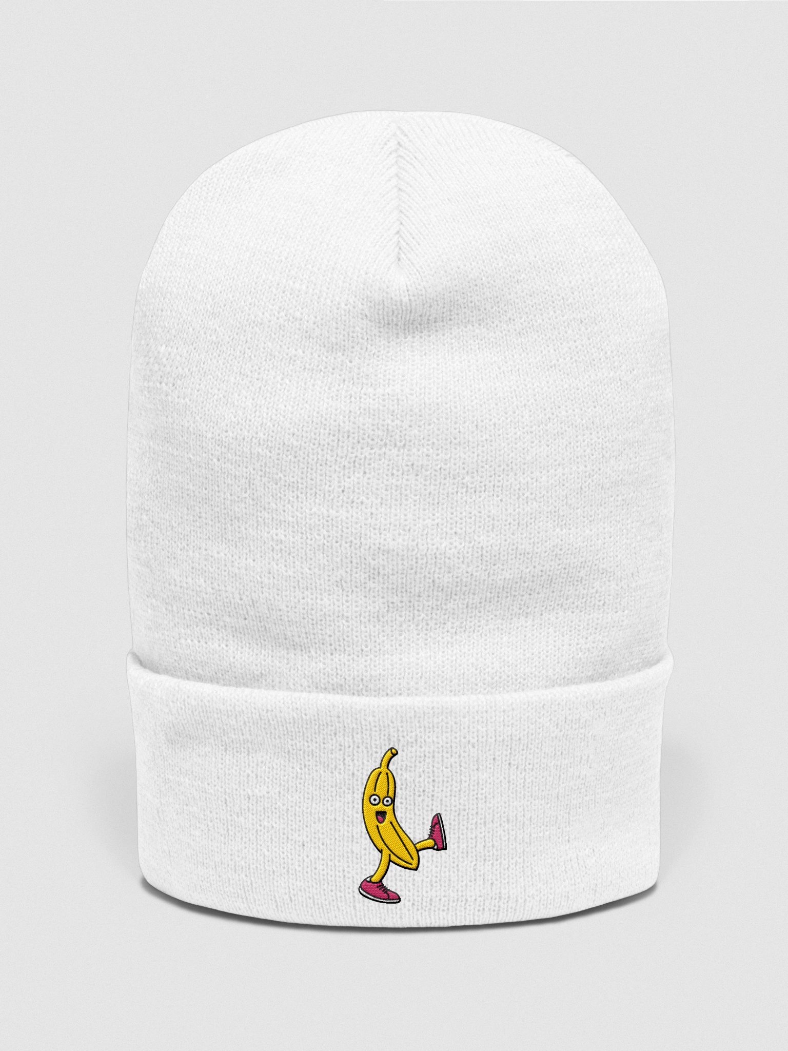 Dancing Banana Yupoong Cuffed Beanie product image (4)