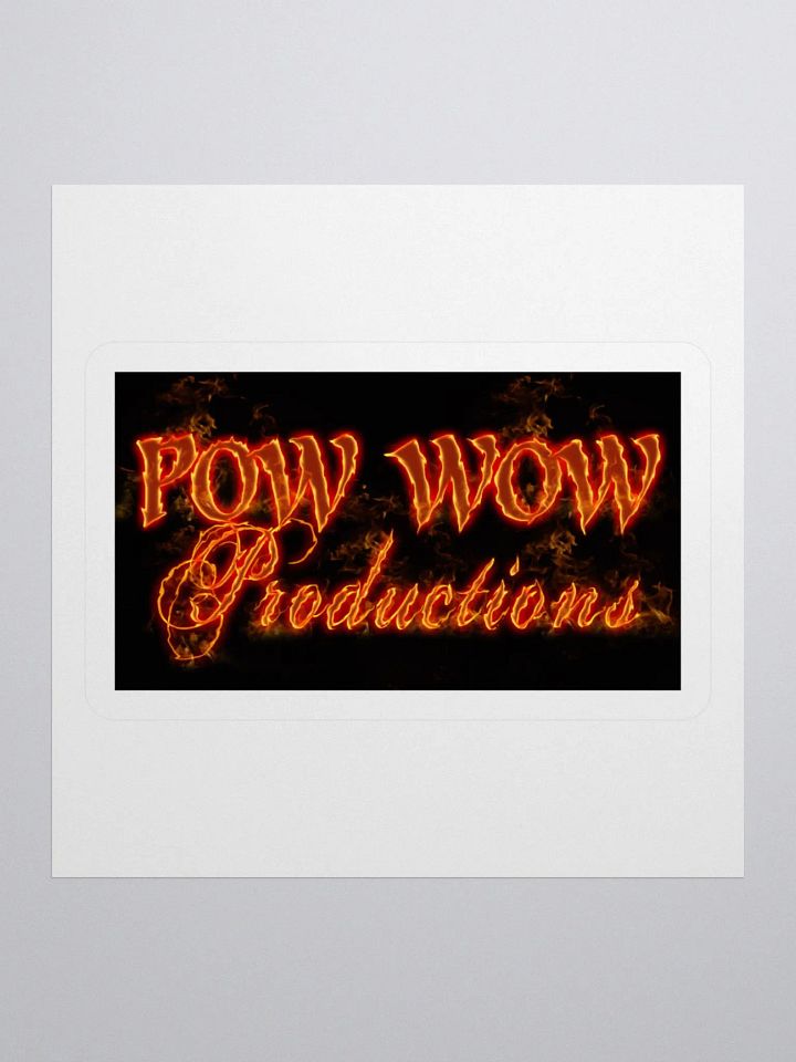 Pow Wow Fire Sticker product image (1)