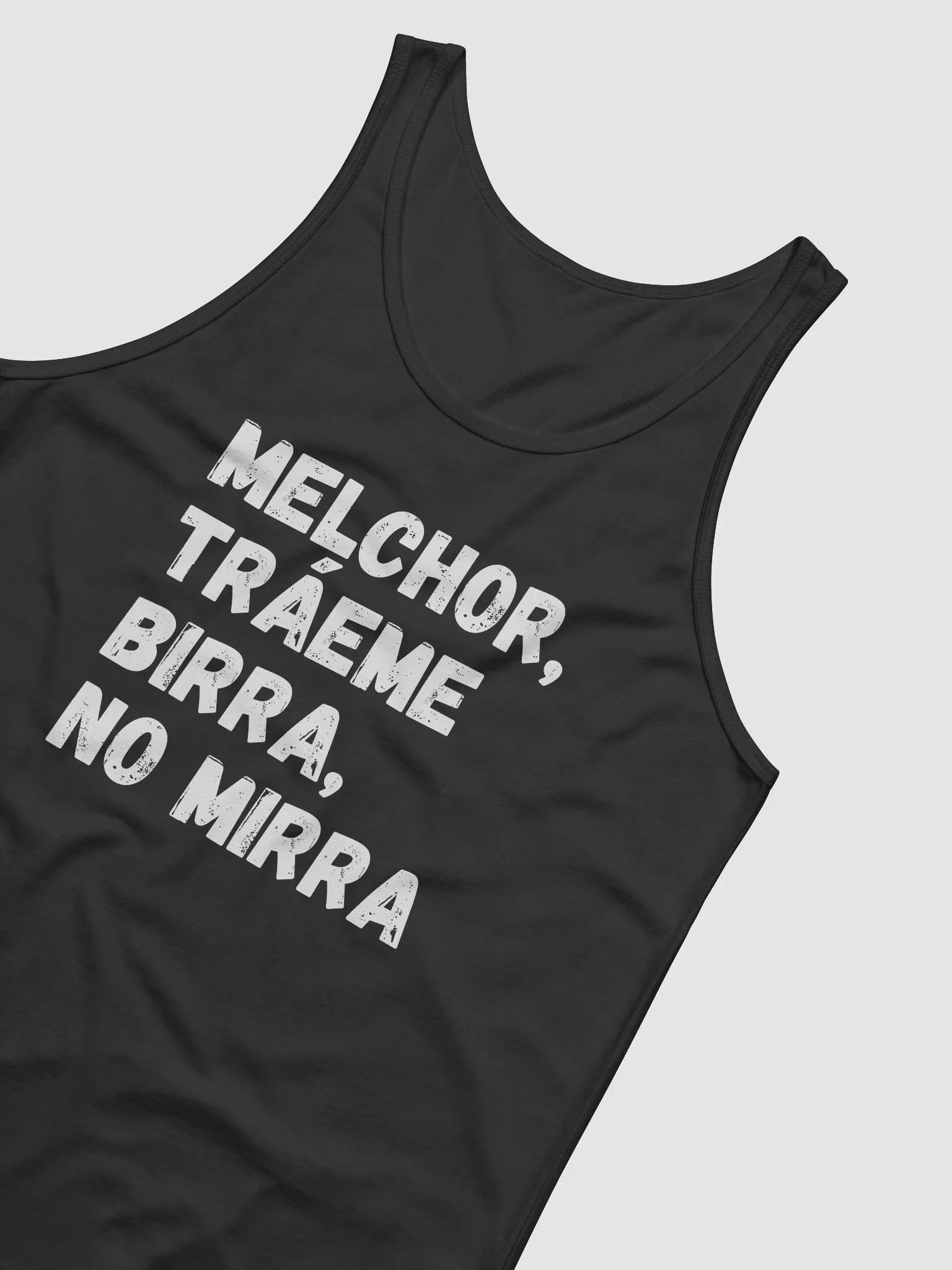 Melchor, Tráeme Birra Tank Top Unisex product image (3)