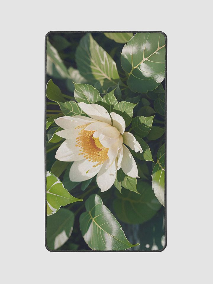 Tranquil Lotus Desk Mat - 12