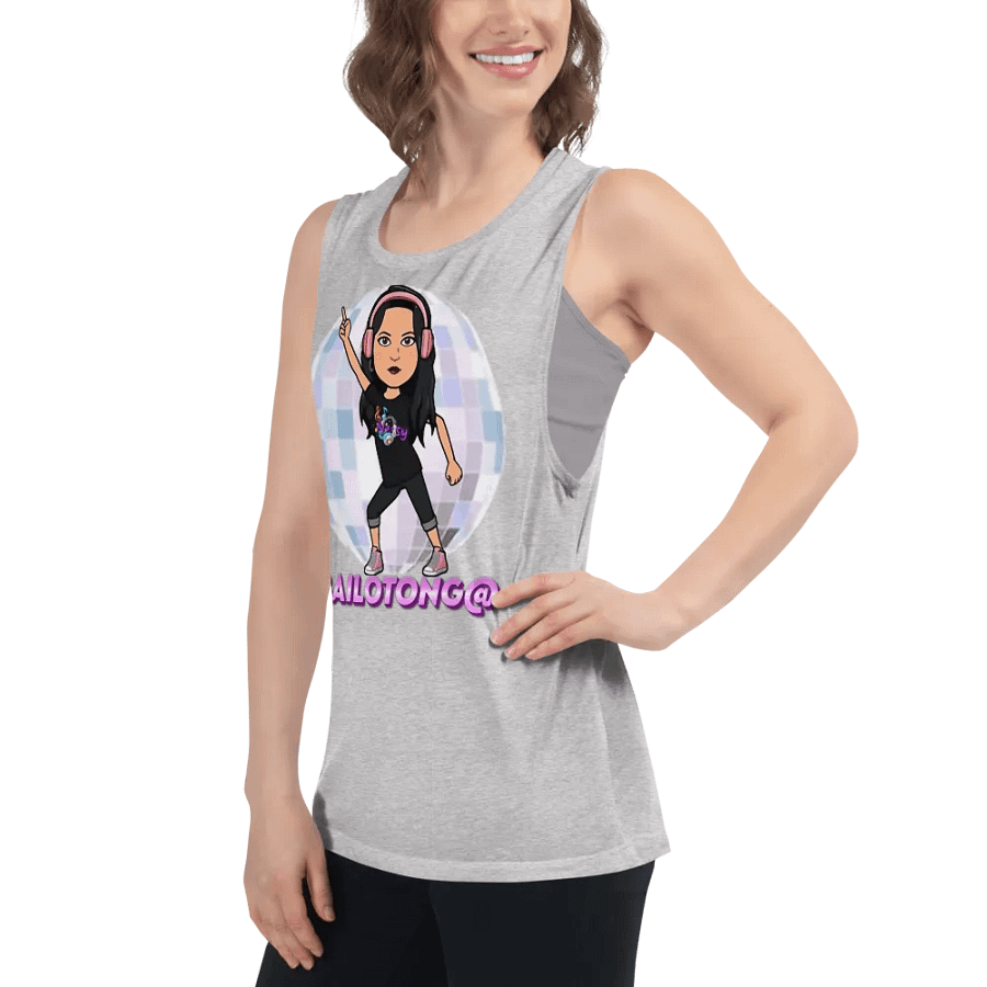 Camiseta Sin Mangas Chica Bola Disco product image (6)