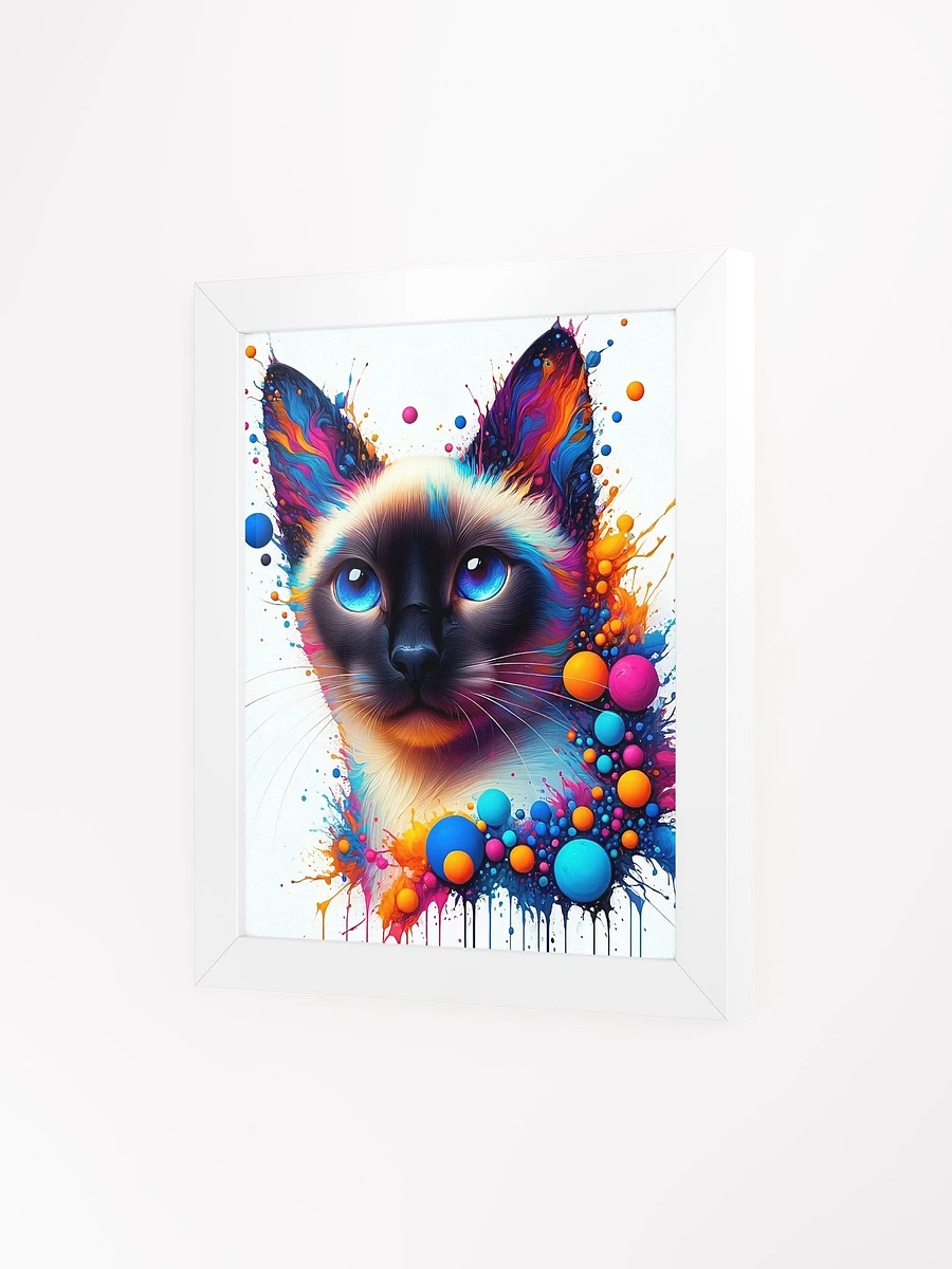 Framed High-Quality Matte Poster (in): Siamese product image (51)