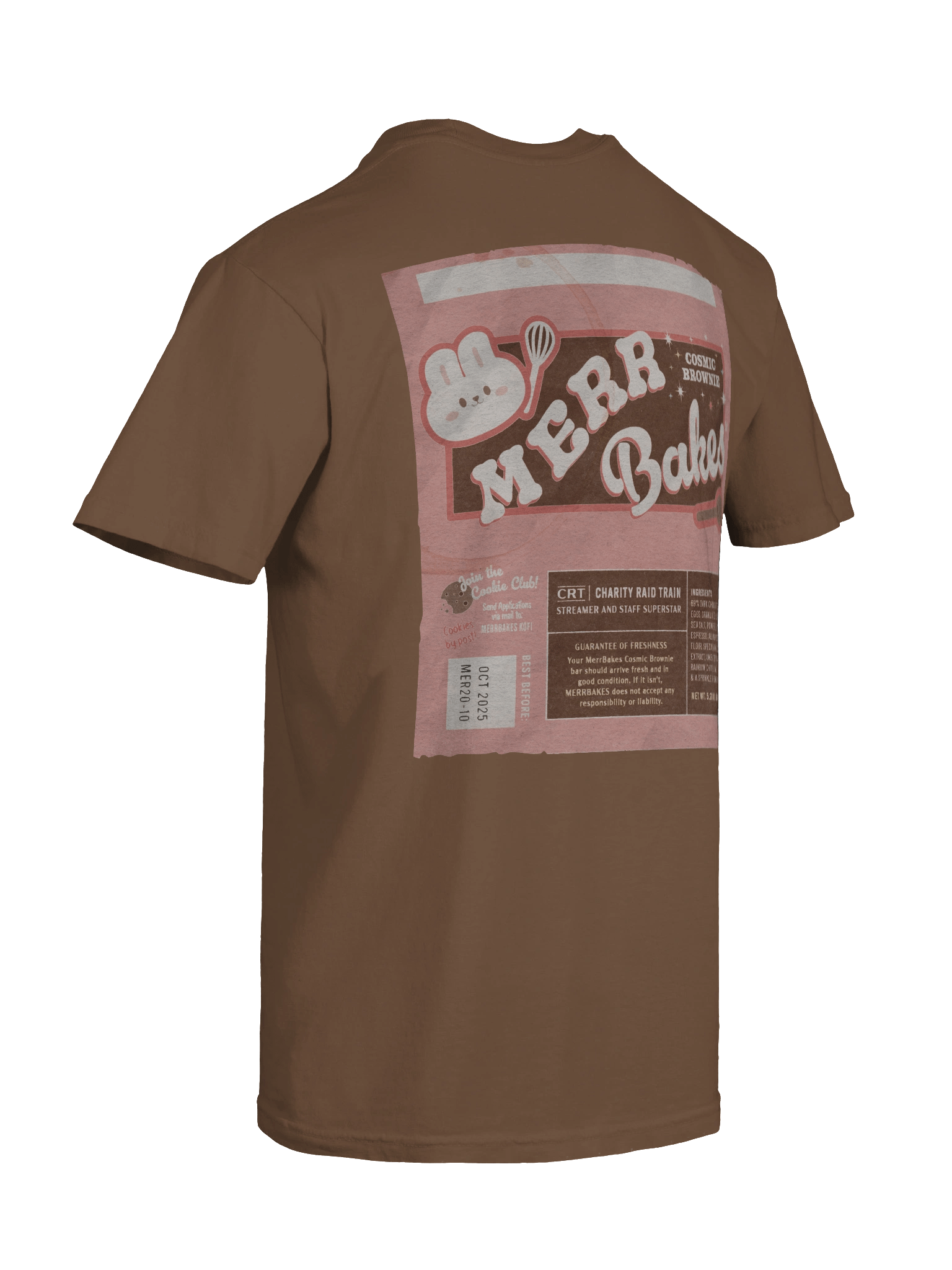 Merr's Cosmic Brownie Bar T-Shirt | MerrBakes product image (57)