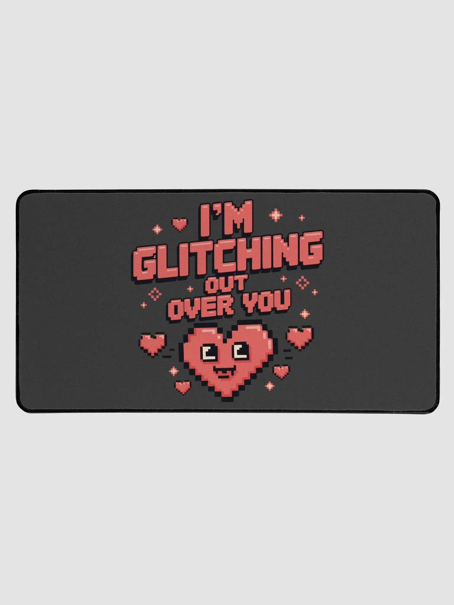 Pixel Love Desk Mat product image (1)