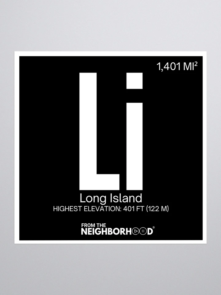 Long Island Element : Sticker product image (1)
