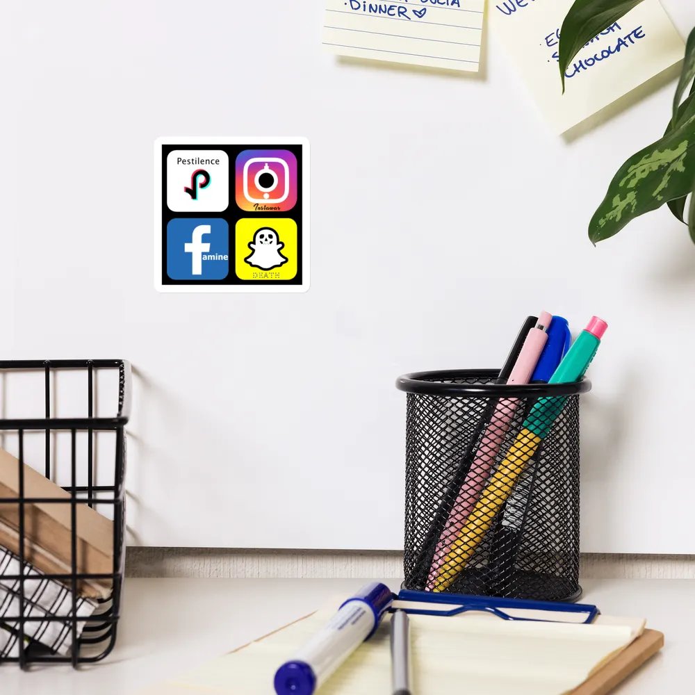 4 Apps of the Apocalypse Magnet product image (10)