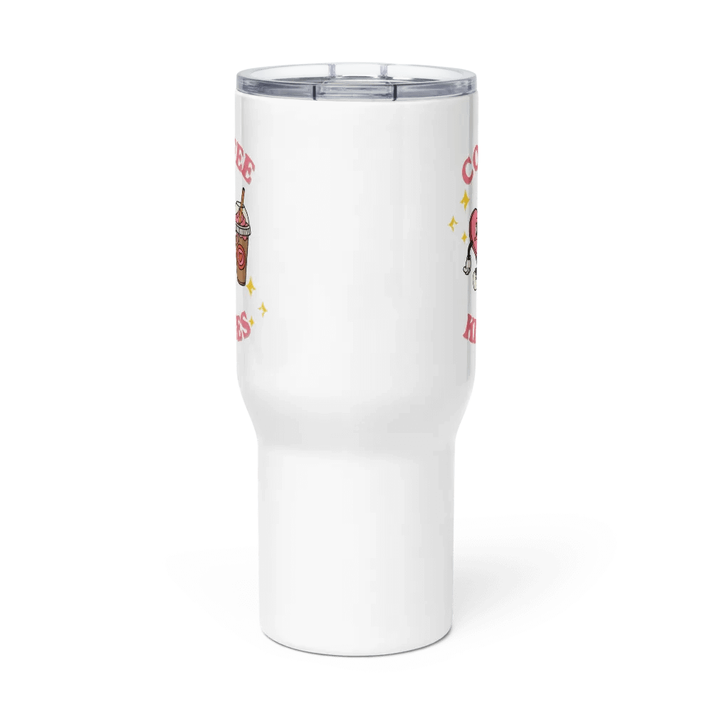 Coffee & Kisses Travel Mug product image (5)