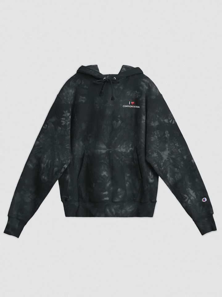 I <3 Confrontation Tie-Dye Hoodie product image (1)