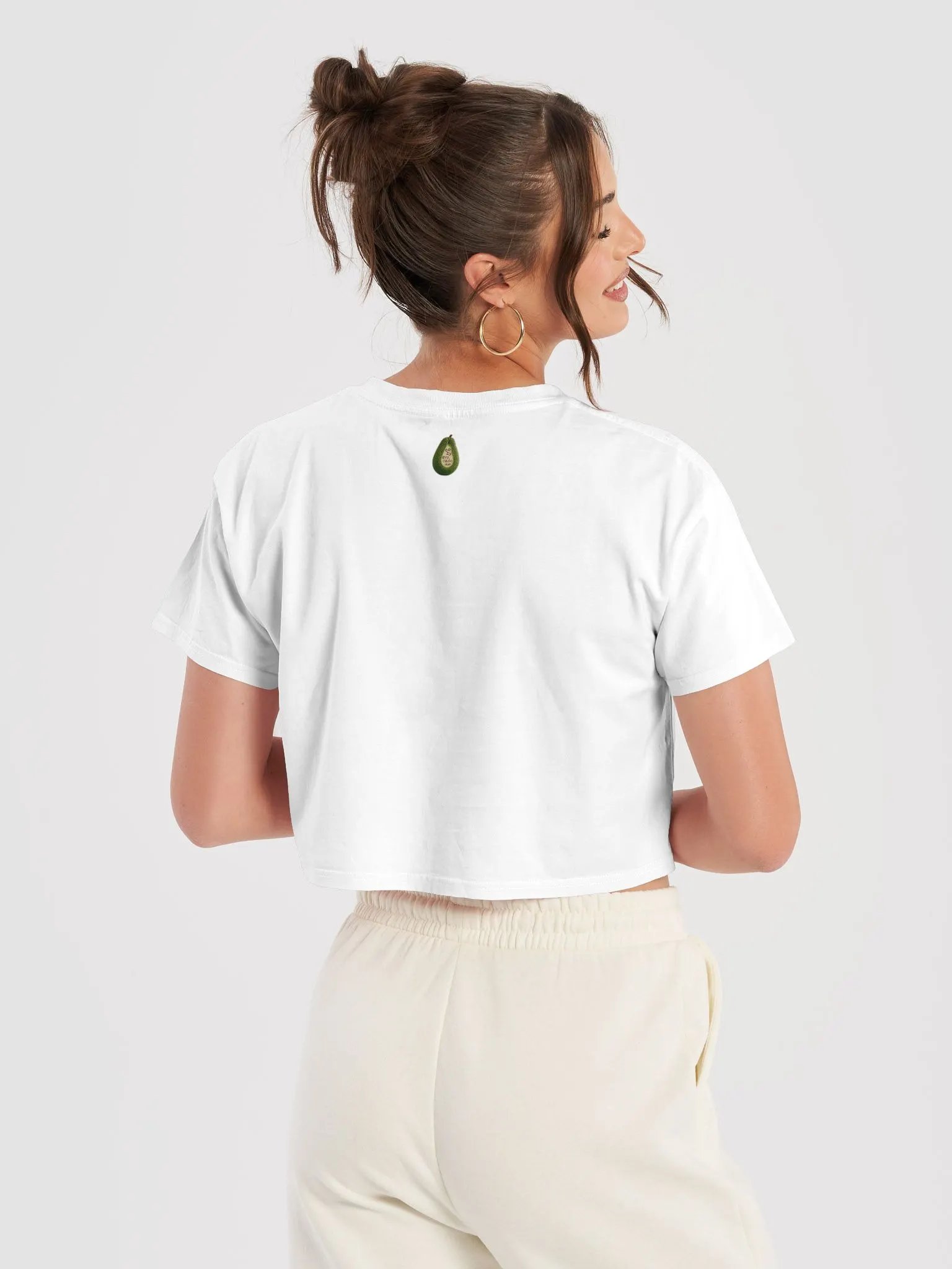 CozyAvocado Women's Premium Pear Crop Top #15 product image (7)